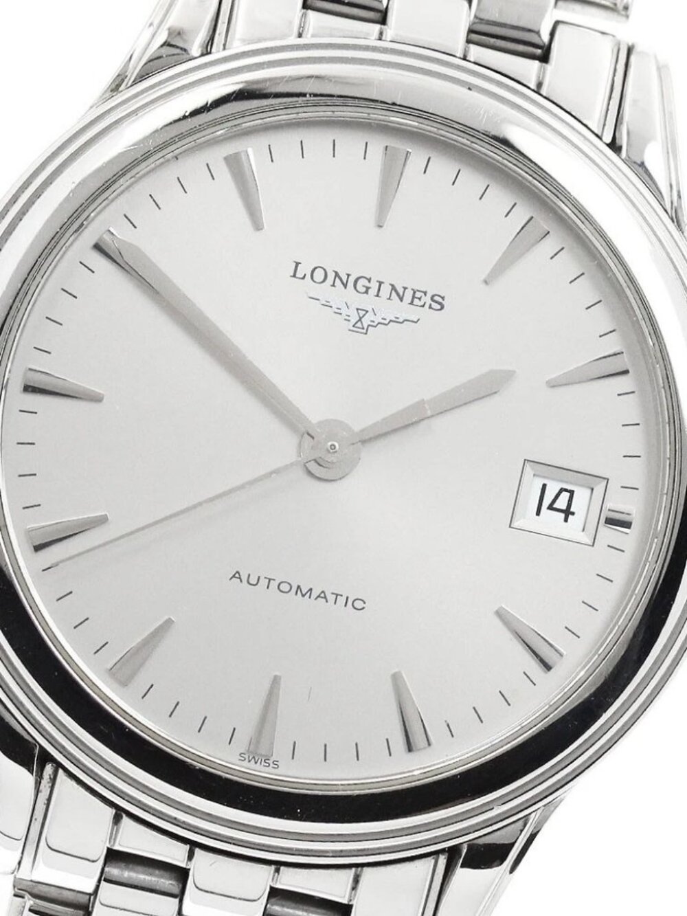 LONGINES Flagship L4.774.4 Date Silver Dial Automatic Men's Watch_957171
